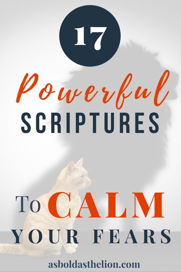 17 powerful scriptures to calm your fears