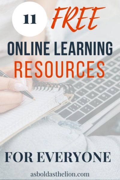 11 Free Online Learning Resources for Everyone - Finding Purpose Facing ...